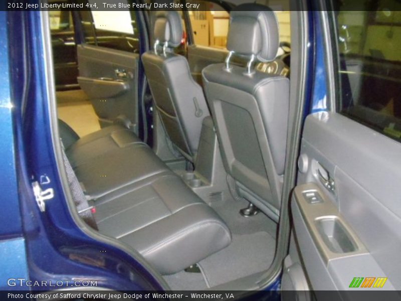 True Blue Pearl / Dark Slate Gray 2012 Jeep Liberty Limited 4x4