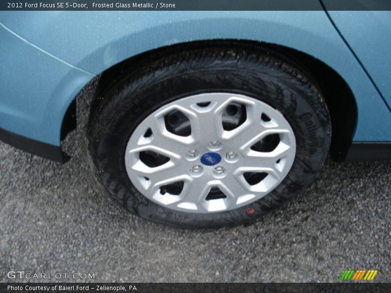 Frosted Glass Metallic / Stone 2012 Ford Focus SE 5-Door