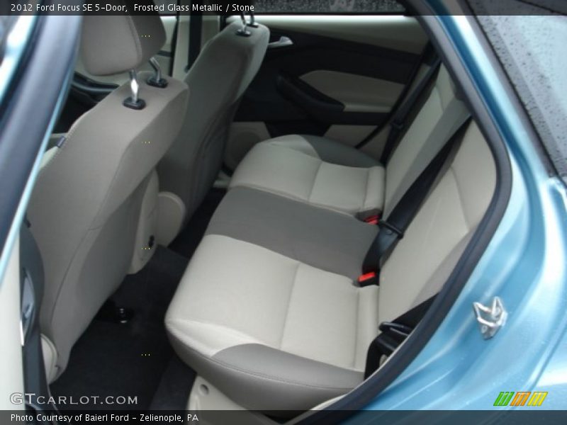 Frosted Glass Metallic / Stone 2012 Ford Focus SE 5-Door