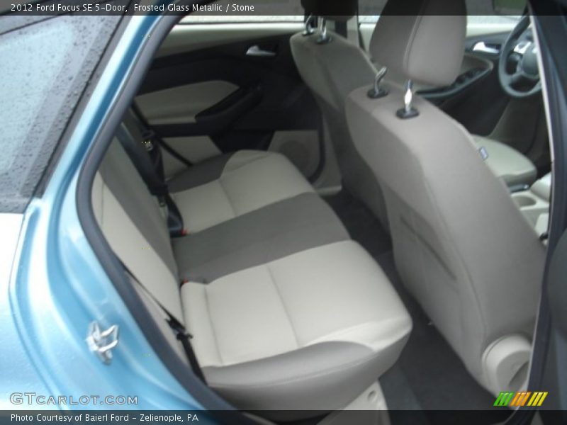 Frosted Glass Metallic / Stone 2012 Ford Focus SE 5-Door