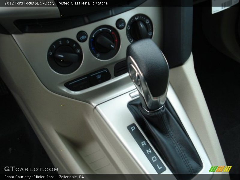 Frosted Glass Metallic / Stone 2012 Ford Focus SE 5-Door