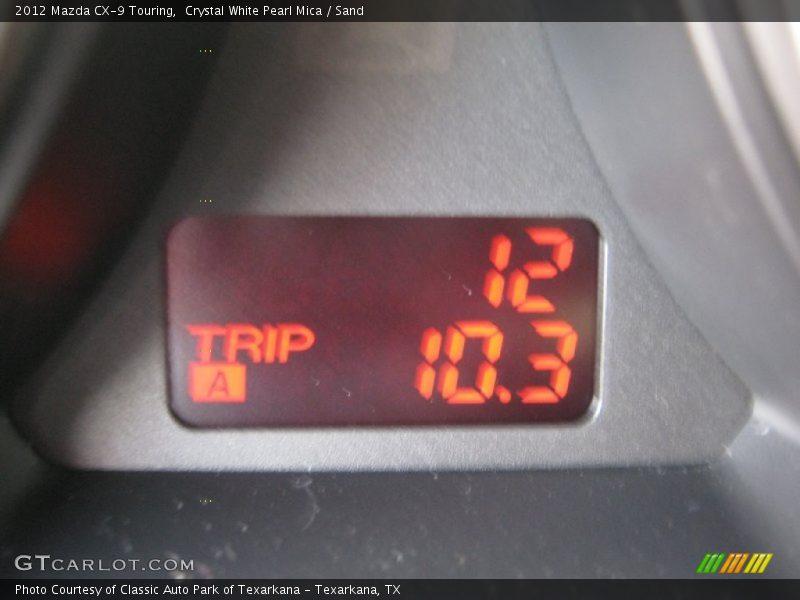 Crystal White Pearl Mica / Sand 2012 Mazda CX-9 Touring