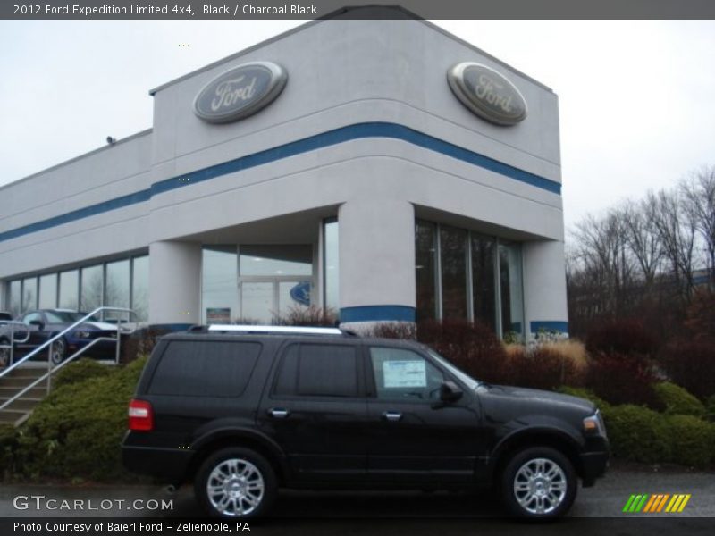 Black / Charcoal Black 2012 Ford Expedition Limited 4x4