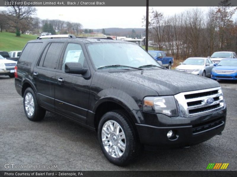 Black / Charcoal Black 2012 Ford Expedition Limited 4x4