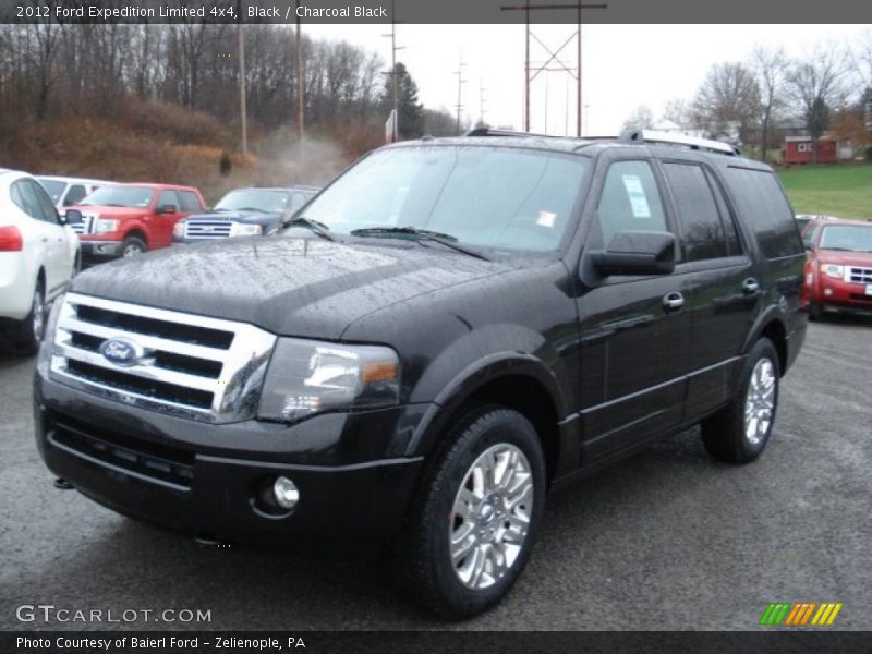 Black / Charcoal Black 2012 Ford Expedition Limited 4x4