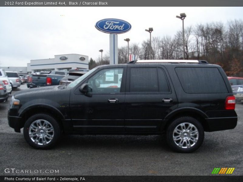 Black / Charcoal Black 2012 Ford Expedition Limited 4x4