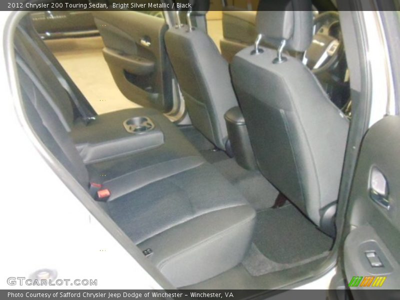 Bright Silver Metallic / Black 2012 Chrysler 200 Touring Sedan