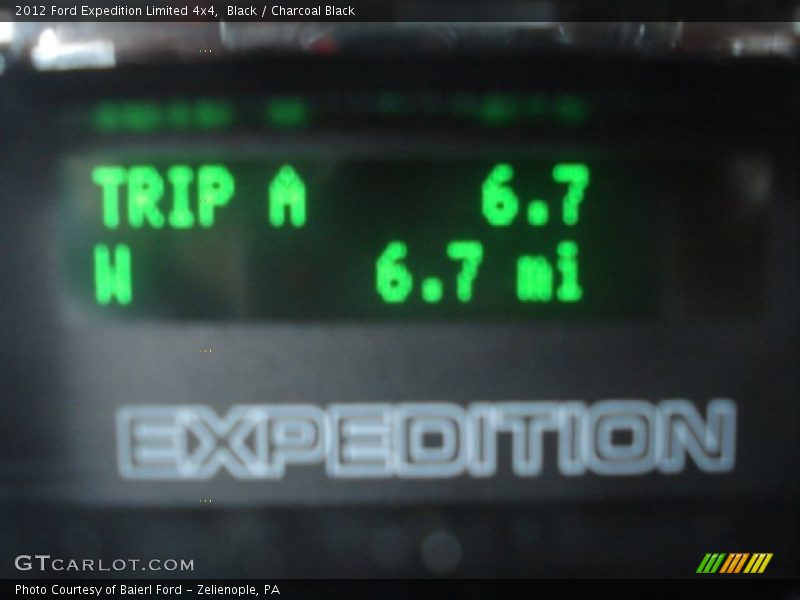 Black / Charcoal Black 2012 Ford Expedition Limited 4x4