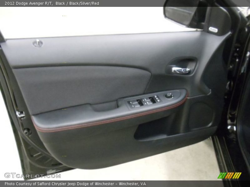 Black / Black/Silver/Red 2012 Dodge Avenger R/T