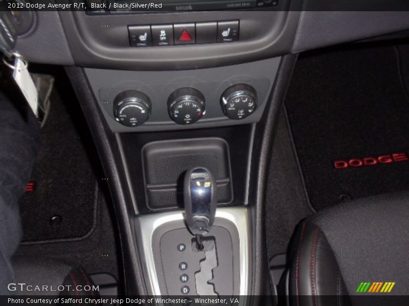 Black / Black/Silver/Red 2012 Dodge Avenger R/T