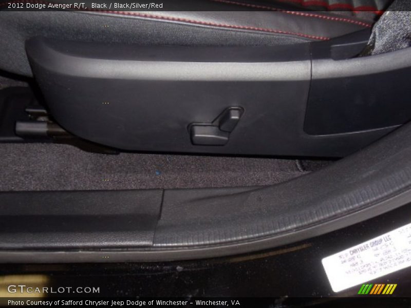 Black / Black/Silver/Red 2012 Dodge Avenger R/T