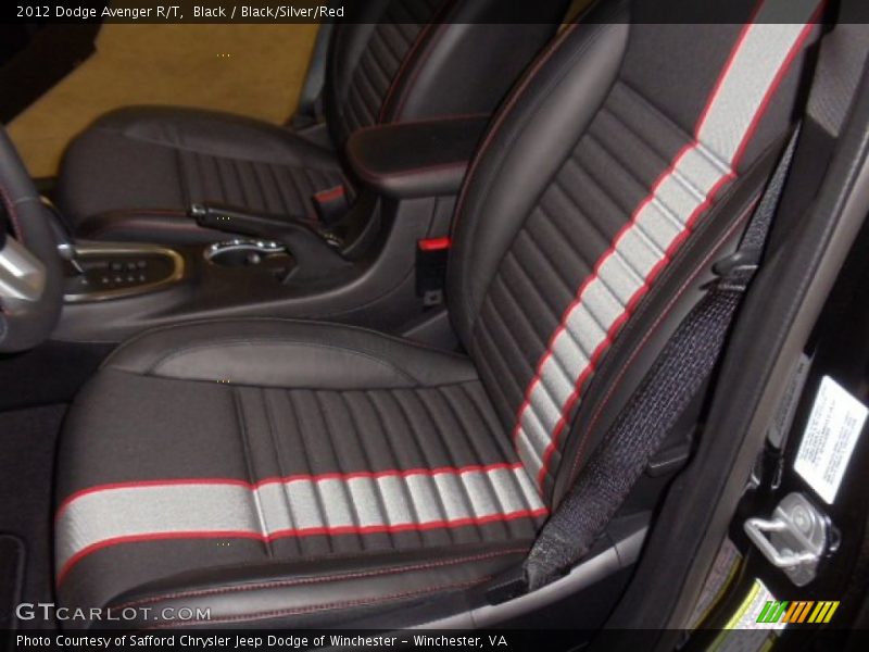 Black / Black/Silver/Red 2012 Dodge Avenger R/T