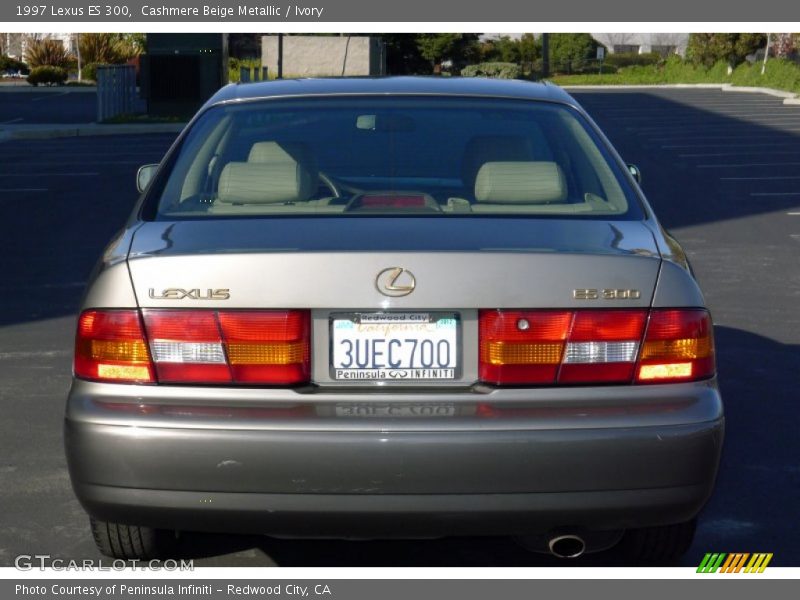 Cashmere Beige Metallic / Ivory 1997 Lexus ES 300