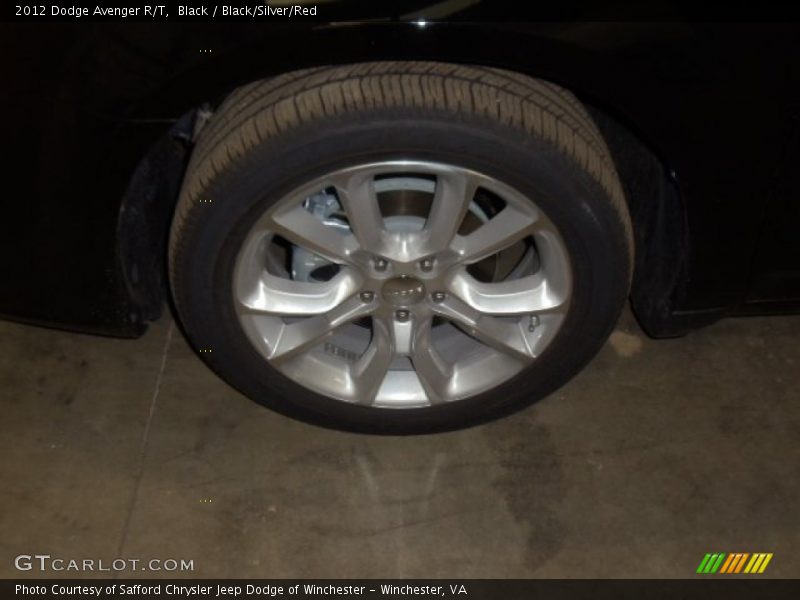 Black / Black/Silver/Red 2012 Dodge Avenger R/T