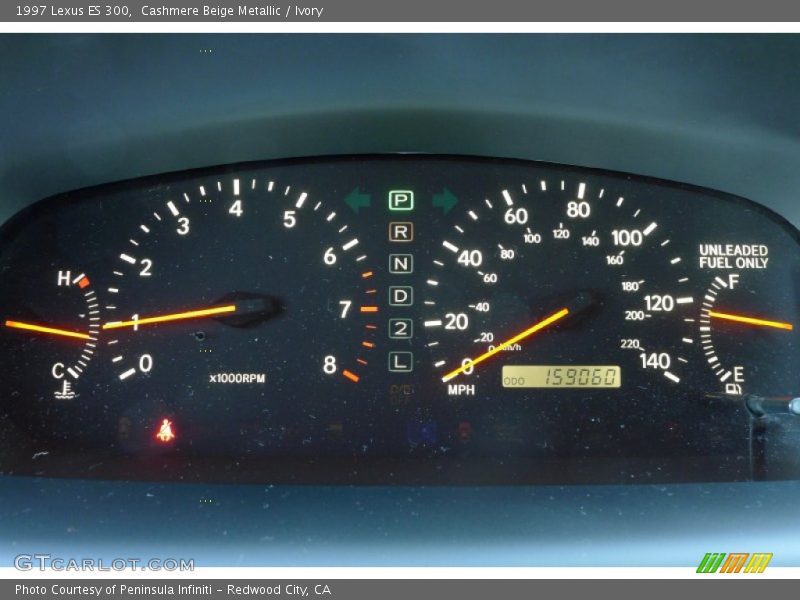 Cashmere Beige Metallic / Ivory 1997 Lexus ES 300