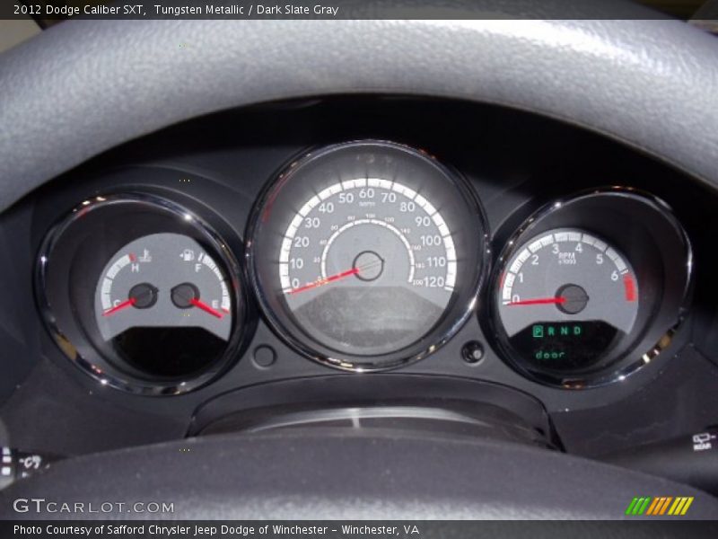 Tungsten Metallic / Dark Slate Gray 2012 Dodge Caliber SXT