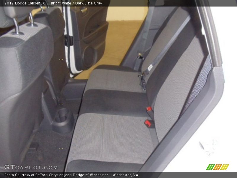 Bright White / Dark Slate Gray 2012 Dodge Caliber SXT