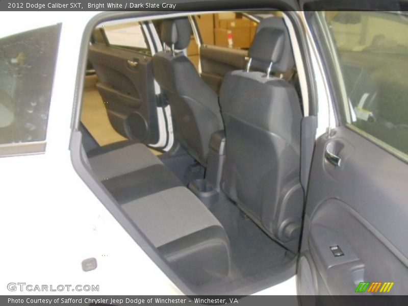 Bright White / Dark Slate Gray 2012 Dodge Caliber SXT