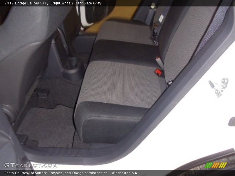 Bright White / Dark Slate Gray 2012 Dodge Caliber SXT