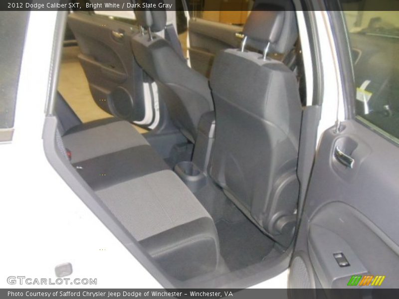 Bright White / Dark Slate Gray 2012 Dodge Caliber SXT