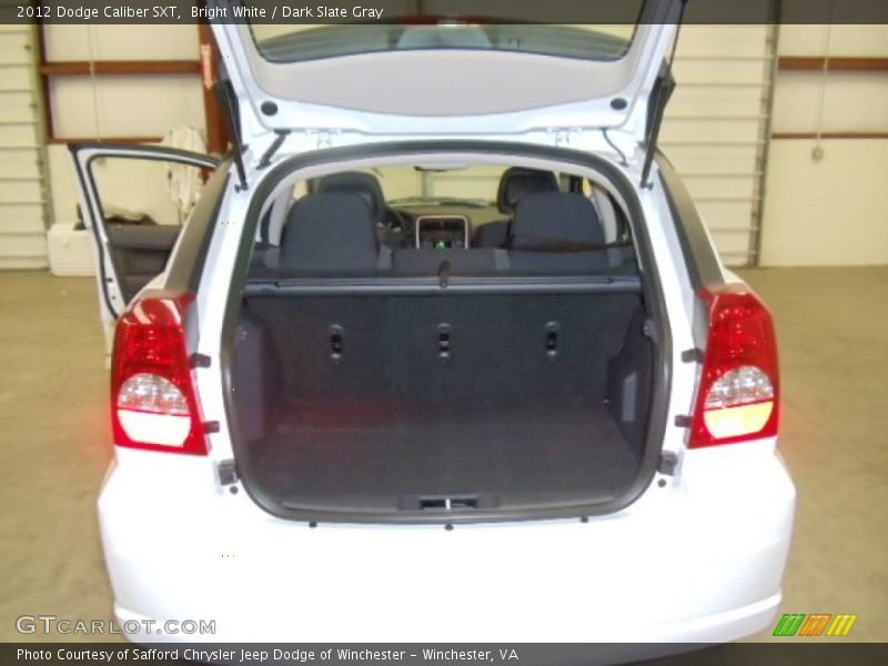 Bright White / Dark Slate Gray 2012 Dodge Caliber SXT