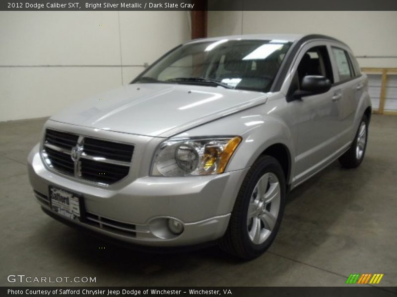 Bright Silver Metallic / Dark Slate Gray 2012 Dodge Caliber SXT
