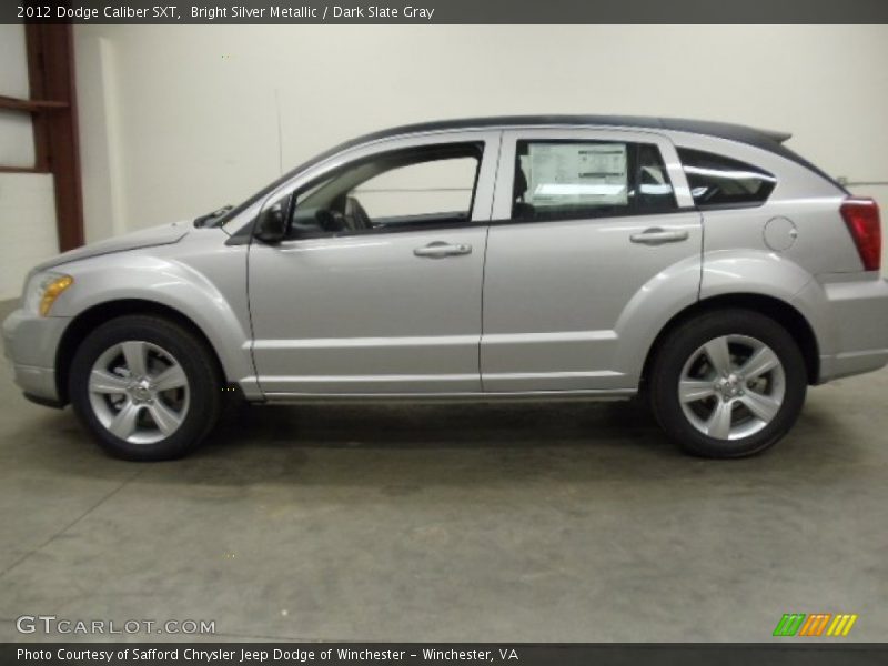 Bright Silver Metallic / Dark Slate Gray 2012 Dodge Caliber SXT