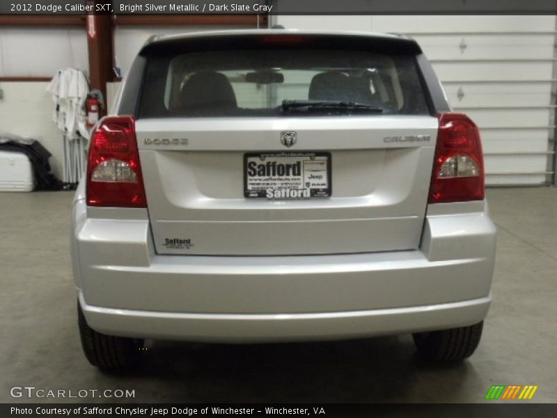 Bright Silver Metallic / Dark Slate Gray 2012 Dodge Caliber SXT