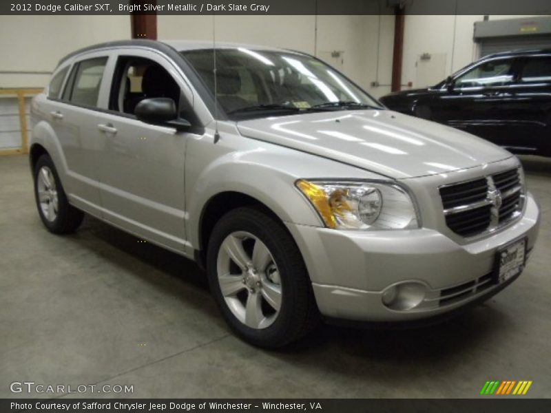 Bright Silver Metallic / Dark Slate Gray 2012 Dodge Caliber SXT