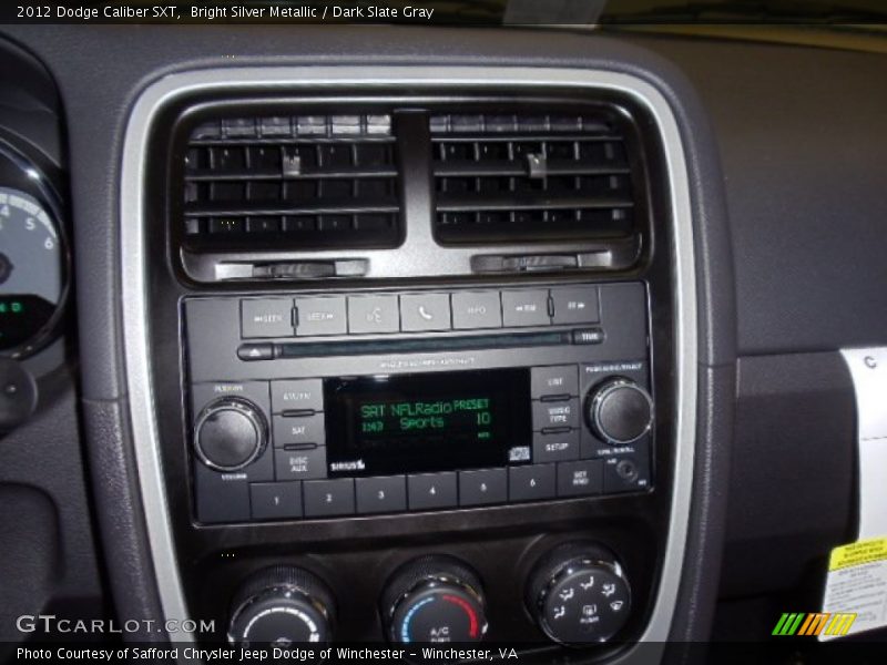 Bright Silver Metallic / Dark Slate Gray 2012 Dodge Caliber SXT