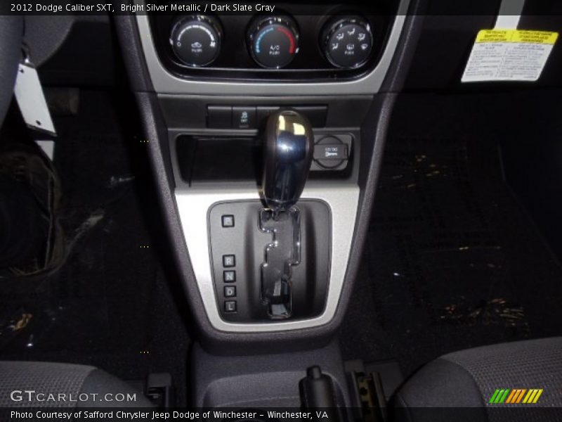 Bright Silver Metallic / Dark Slate Gray 2012 Dodge Caliber SXT