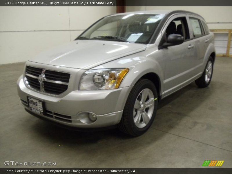 Bright Silver Metallic / Dark Slate Gray 2012 Dodge Caliber SXT