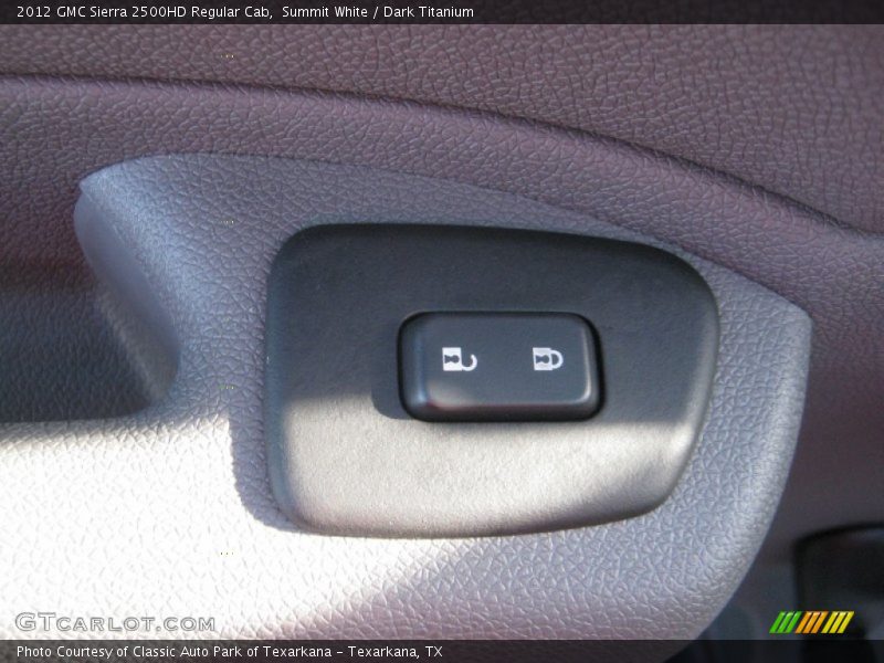 Summit White / Dark Titanium 2012 GMC Sierra 2500HD Regular Cab