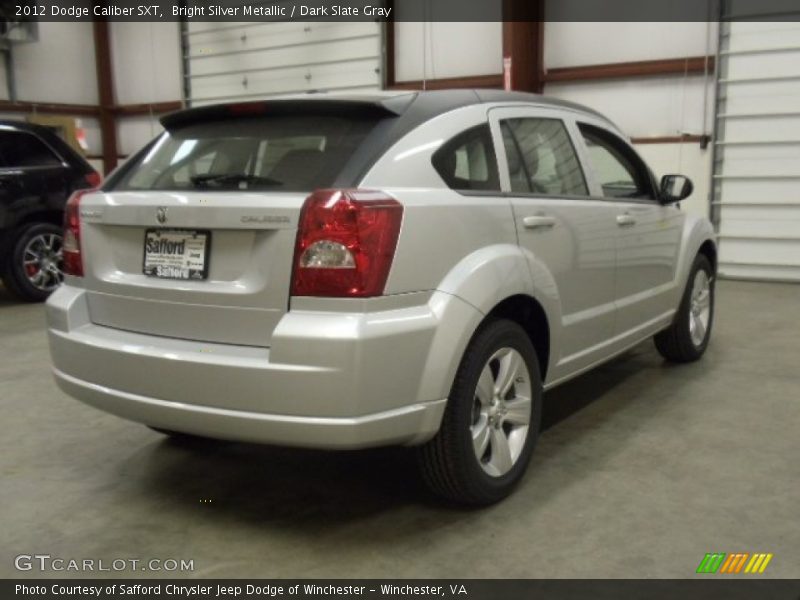 Bright Silver Metallic / Dark Slate Gray 2012 Dodge Caliber SXT