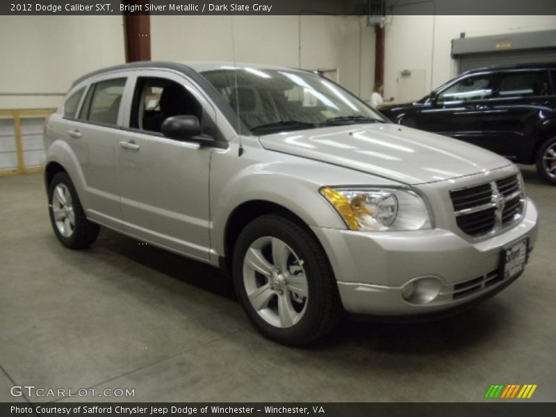 Bright Silver Metallic / Dark Slate Gray 2012 Dodge Caliber SXT