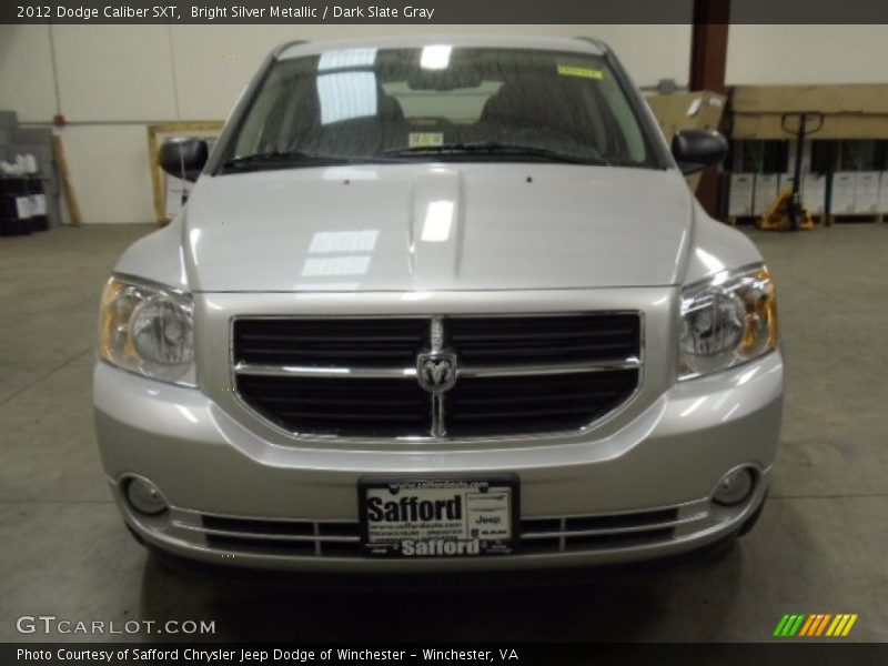 Bright Silver Metallic / Dark Slate Gray 2012 Dodge Caliber SXT