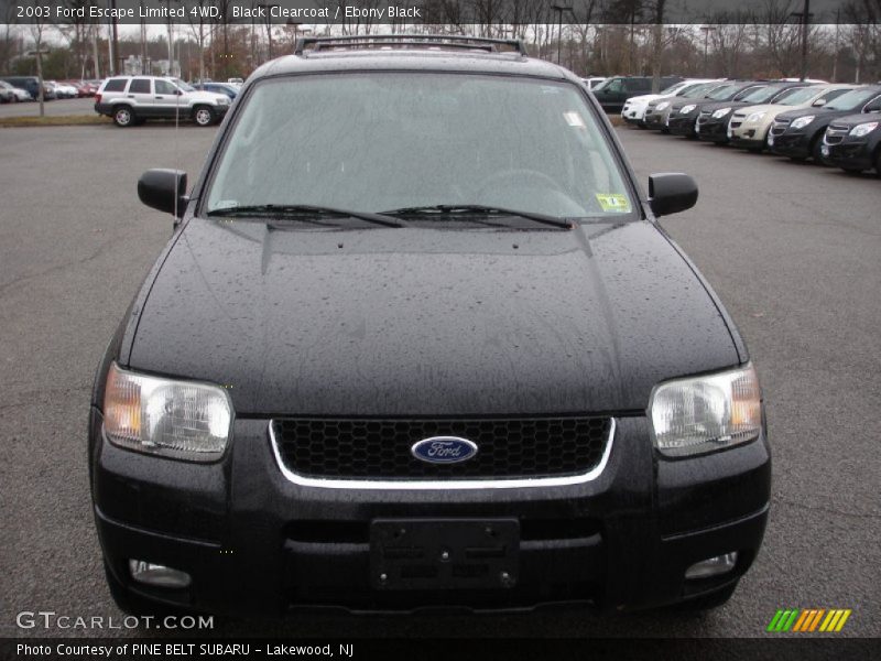 Black Clearcoat / Ebony Black 2003 Ford Escape Limited 4WD