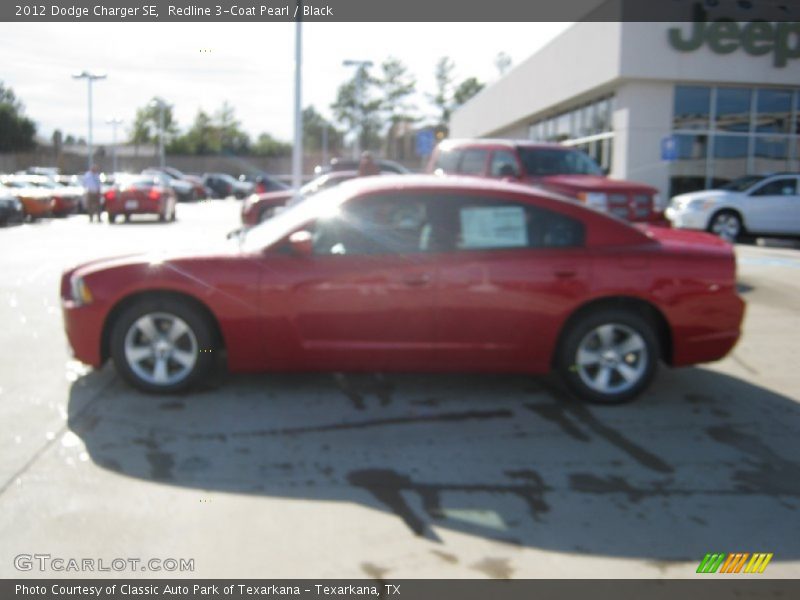 Redline 3-Coat Pearl / Black 2012 Dodge Charger SE