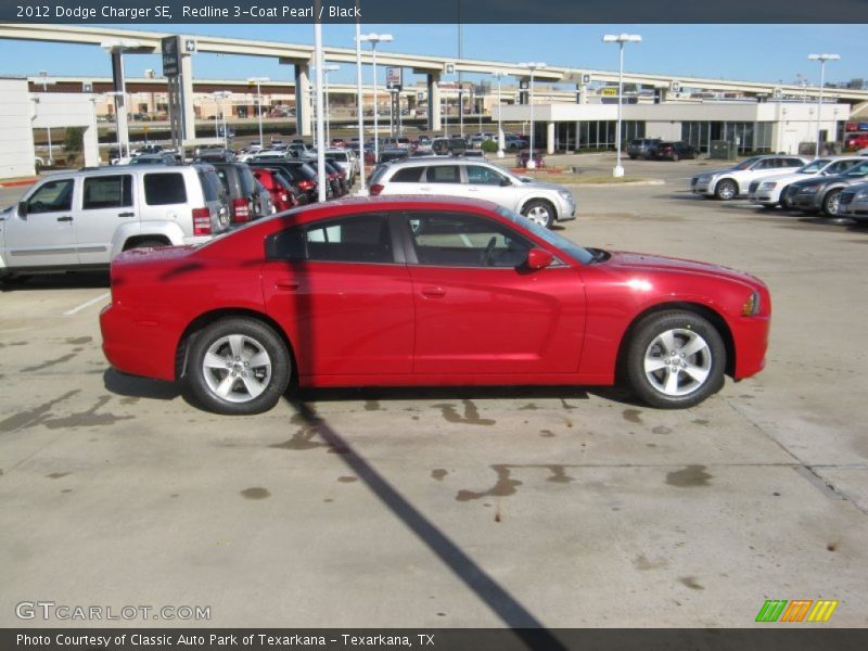 Redline 3-Coat Pearl / Black 2012 Dodge Charger SE