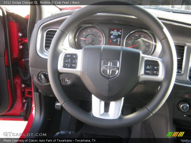Redline 3-Coat Pearl / Black 2012 Dodge Charger SE