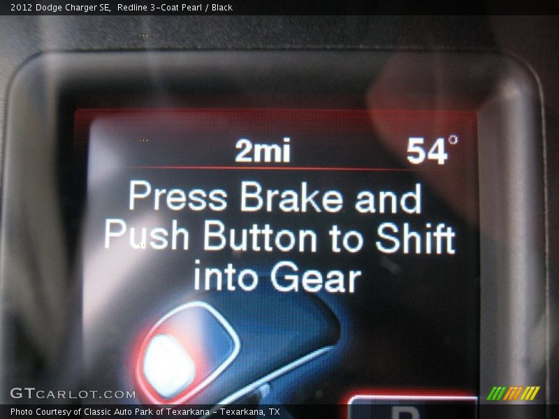 Redline 3-Coat Pearl / Black 2012 Dodge Charger SE