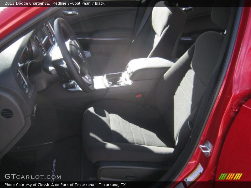 Redline 3-Coat Pearl / Black 2012 Dodge Charger SE