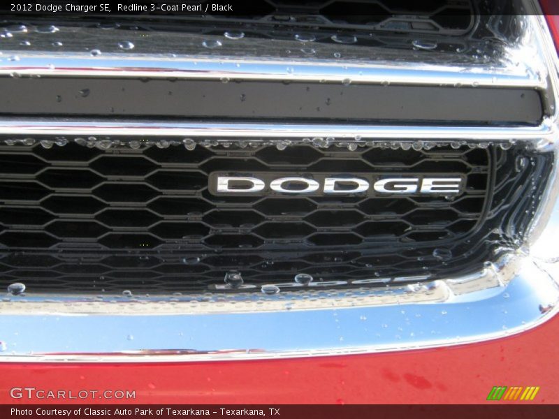Redline 3-Coat Pearl / Black 2012 Dodge Charger SE