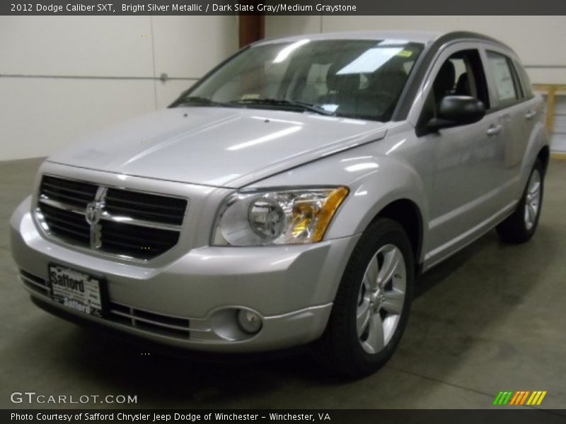 Bright Silver Metallic / Dark Slate Gray/Medium Graystone 2012 Dodge Caliber SXT