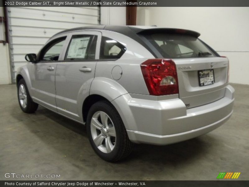 Bright Silver Metallic / Dark Slate Gray/Medium Graystone 2012 Dodge Caliber SXT