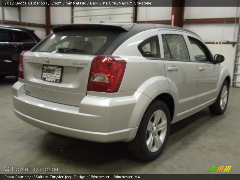 Bright Silver Metallic / Dark Slate Gray/Medium Graystone 2012 Dodge Caliber SXT