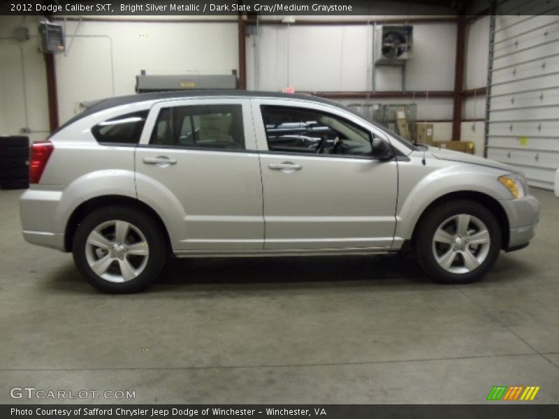 Bright Silver Metallic / Dark Slate Gray/Medium Graystone 2012 Dodge Caliber SXT