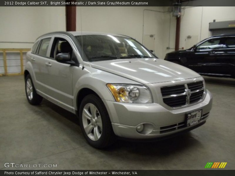 Bright Silver Metallic / Dark Slate Gray/Medium Graystone 2012 Dodge Caliber SXT
