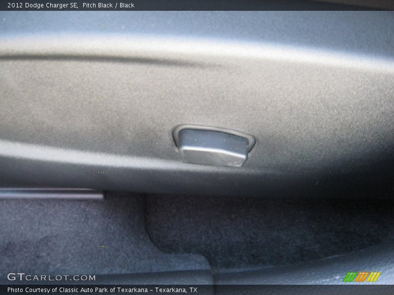 Pitch Black / Black 2012 Dodge Charger SE