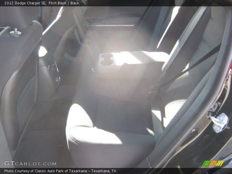 Pitch Black / Black 2012 Dodge Charger SE